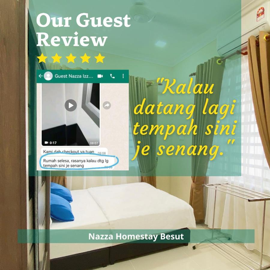 Nazza Homestay Besut With Swimming Pool Kampung Raja Εξωτερικό φωτογραφία