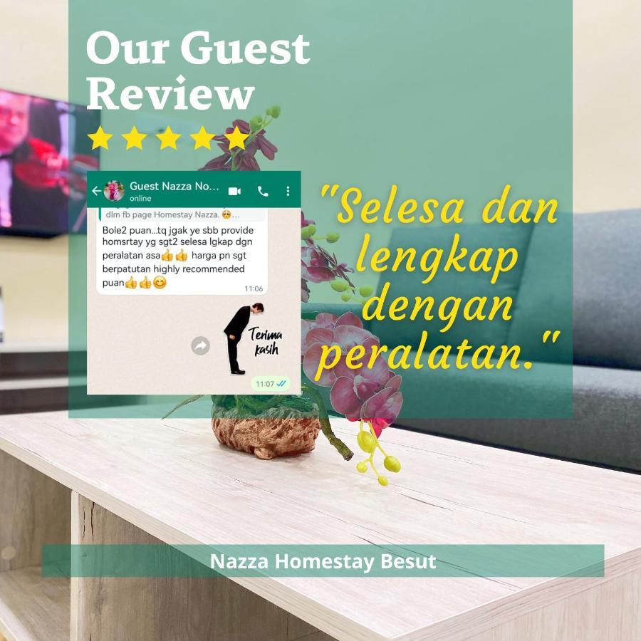 Nazza Homestay Besut With Swimming Pool Kampung Raja Εξωτερικό φωτογραφία